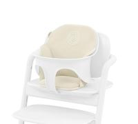 CYBEX Gold Confortable Reductor de Asiento Lemo, Para el Set de Bebé Cybex Lemo y la Trona Lemo, Canvas White