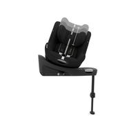 Cybex Gold CYB4063846480692 Silla de coche Sirona G i-Size Plus giratoria 360° - Negro Luna