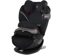 Cybex Gold Pallas S-Fix Silla de Coche Grupo 1/2/3 (9 Meses-12 Años), Negro (Deep Black), 43 x 50 x 68.5 cm