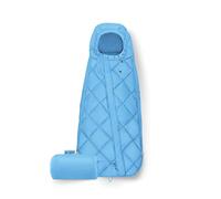 CYBEX Gold Saco cubrepiés Snøgga Mini 2, Para cochecitos, Desde el nacimiento a 24 meses aprox, TOG 4, Beach Blue (Azul)