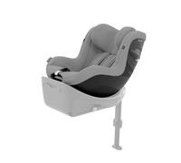 CYBEX Gold Silla de coche para niños Sirona G i-Size Plus, Sin Base, De aprox. 3 meses a 4 años, Máx. 19 kg, 61-105 cm (Desde el nacimiento / 40 cm con reductor para recién nacidos), Stone Grey