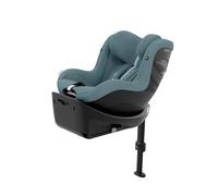 CYBEX Gold Silla de coche para niños Sirona G3 Plus incl. Base G3, De aprox. 3 meses a 4 años (Desde el nacimiento con reductor para recién nacidos), Máx. 19 kg, 61-105 cm, Stormy Blue