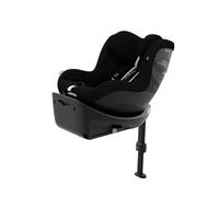 CYBEX Gold Silla de coche para niños Sirona G3 Plus incl. Base G3, De aprox. 3 meses a 4 años (Desde el nacimiento con reductor para recién nacidos), Máx. 19 kg, 61-105 cm, Moon Black