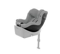 CYBEX Gold Silla de Coche Sirona G3 Plus Sin Base, De 3 Meses a 4 Años Aprox. (Desde el Nacimiento con Adaptador), Máx. 19 kg, 61-105 cm (Desde 40 cm con Adaptador para Recién Nacidos), Stone Grey