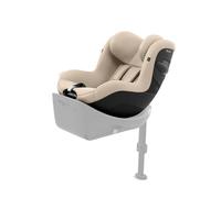 CYBEX Gold Silla de Coche Sirona G3 Sin Base, De 3 Meses a 4 Años Aprox. (Desde el Nacimiento con Adaptador), Máx. 19 kg, 61-105 cm (Desde 40 cm con Adaptador para Recién Nacidos), Almond Beige