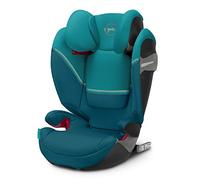 Cybex Gold - Silla de coche Solution S-Fix, para coches con y sin Isofix, Grupo 2/3 (15-36 kg), Desde los 3 hasta los 12 años aprox., Azul (River Blue)