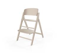 CYBEX Gold Trona CLICK & FOLD, evolutiva, de 3 a 99 años, apta desde el nacimiento con accesorios separados, madera de haya, Light Natural