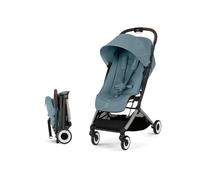 CYBEX - Poussette ultra compacte et confortable - ORFEO - 4 roues - Stormy Blue