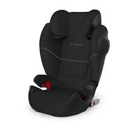 Cybex Silla de coche grupo 2/3, Solution M-Fix SL, Para coches con y sin Isofix, Grupo 2/3 (15-36 kg), Desde los 3 hasta los 12 años, Negro (Pure Black)