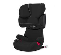 Cybex Silver Solution X-Fix Con Isofix Silla de Coche Grupo 2/3 (15-36 kg), desde aprox 3 hasta 12 Años, Negro (Pure Black), 41 x 47 x 64 cm