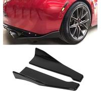 CYBHYAXC 2 Piezas Difusor Alerón Parachoques Trasero Coche para Cupra Tavascan 2023 2024 2025, Protector Divisor de faldón de Guardabarros Latera,B-Glossy Black