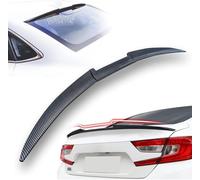 CYBHYAXC Coche Alerón Trasero para Audi A6 Sedan 4G, C7 2011 2012 2013 2014, Anticolisión y Resistentes Ventana Trasera Aleron para Maletero ala del Techo Tuning Accesorios,A-Carbon Fiber Pattern