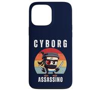 Cyborg Capuchino Asesino Italiano Brainrot Meme Niños Niños Carcasa para iPhone 13 Pro MAX