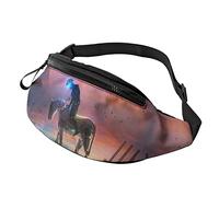 Cyborg Horse Rider Robot Dusk Fanny Pack Sport Casual Riñonera para Mujeres Hombres Moda