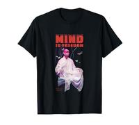 Cyborg Mind Glitch Zen Monk Futurista Meditación Arte Camiseta
