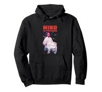 Cyborg Mind Glitch Zen Monk Futurista Meditación Arte Sudadera con Capucha