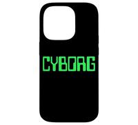 Cyborg Pretend I'm A Cyborg Traje tee Machine Human Carcasa para iPhone 14 Pro