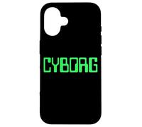 Cyborg Pretend I'm A Cyborg Traje tee Machine Human Carcasa para iPhone 16