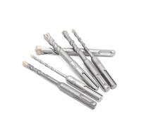 CYBSFKJ 1 Uds 5/6/7/8/10/12mm broca de hormigón SDS Plus 110mm 160mm 4 cortadores broca de martillo eléctrico puntas cruzadas vástago redondo(10x110mm)