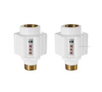 CYBSFKJ 27RB 2 uds calentador de agua eléctrico pared divisoria aislamiento eléctrico calentador de agua de pared conector antieléctrico fuga(A)