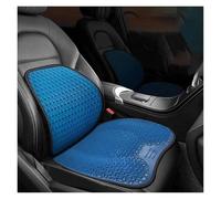 CYBSFKJ Cojín de gel refrescante con diseño de panal for asiento de coche, transpirable, de verano, de algodón 3D, con funda elástica, de gel, accesorios for vehículos.(1PCS B BLUE_OTHER)