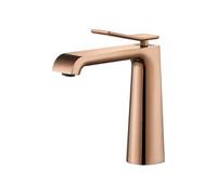 CYBSFKJ Negro/Verde/oro/gris pistola/blanco agua fría y caliente grifos de lavabo mezcladores Kit de lavabo accesorios de baño(Rose Gold)