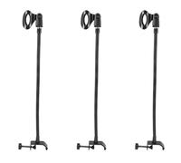 CYBUCH 3X Soporte de MicróFono de Cuello de Cisne Flexible con Abrazadera de Escritorio para Estudio de Transmisión de Radio