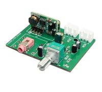 Cybuch preamplificador micro dinámico amplificador de condensador módulo de circuito amplificación de señal interfaz de 3,5 mm