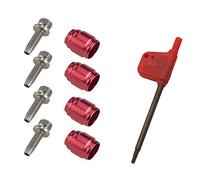 CYCEARTH 4 juegos de accesorios de aceite para bicicleta de oliva para bicicleta Avid Sram disco hidráulico StealthamaJig manguera de freno Stealth-A-MAJIG instalación rápida