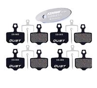 CYCEARTH 4 Pares de Pastillas de Freno de Disco de Bicicleta para SRAM Avid Elixir E1 E3 E5 E7 E9 CR XO XX DB1 DB3 DB5 Nutt Freno de Aceite (Metal semimetálico/sinterizado)