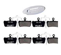 CYCEARTH 4 Pares de Pastillas de Freno para Bicicleta Sram Guide RSC R Avid XO XX Elixir 7 9 Trail 4 pistones (semimetálico)
