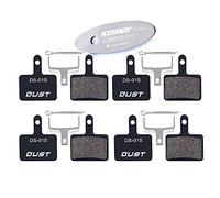 CYCEARTH 4 Pares de Pastillas de Freno para TRP Tektro Shimano Deore Br-M575 M525 M515 T615 T675 M505 M495 M486 m485 M475 M465 M447 M446 M445 M416 M415. M395 M375 M315 M355 C601 C501s (semimetálico)