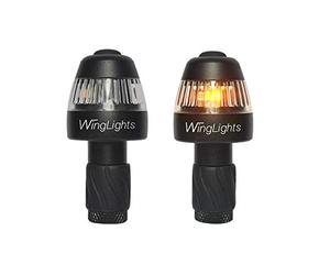 CYCL WingLights 360 Señal de Giro Fija para Bicicleta, Negro, Talla única