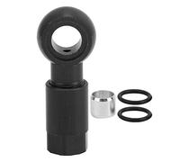 Cycle Brake Olive Connector | Aluminium Alloy Oil Tube Fitting for SLX/XT/XTR | Disc Brake Hose Conversion Kit | 5.0mm Tubing Compatible (Black)