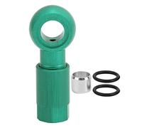 Cycle Brake Olive Connector | Aluminium Alloy Oil Tube Fitting for SLX/XT/XTR | Disc Brake Hose Conversion Kit | 5.0mm Tubing Compatible (Green)