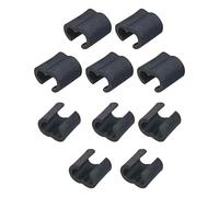 Cycle Cable Clips | 10X Cable Derailleur Shifter Clips | Housing Management Guide Retaining Clasp for Riding Cycling Outdoor Activities