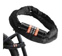 Cycle Chain Lock, Long Security Resettable 4-Digit Combination Cable, 38,19 pulgadas, Sturdy Cycling Accessories for Outdoor Commute, Gate, Fence, Parking Protection