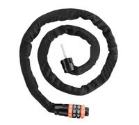 Cycle Lock, Chain Cable, 38.19inches Heavy Duty, Combination Code, Four Digit, Anti-Theft Design, Secure Mechanism, Riding Gear for Outdoor, Commute, Trip, Fence, Gate, Outdoor Use