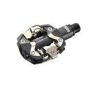 Cycle - Pedales de Carrera X-Track MTB - Mecanimos Compatible estándar SPD - Cuerpo Compuesto - Eje de Cromoly+ - Plataforma extensa - Pedales automáticos Extremadamente fiables