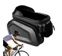 Cycle Phone Holder Bag, Waterproof Phone Bag, Touchscreen Cycling Organizer, Top Tube Phone Holder, TPU Phone Touch Holder, Cycling Accessories Storage, Mountain Phone Bag