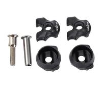 Cycle Seat Post Clamp 7x9mm | Stainless Steel Protective - Oxidation Tube Clip | Secure Grip for Mountain/Road/Riding | No - Tool Installation, 59g Lightweight