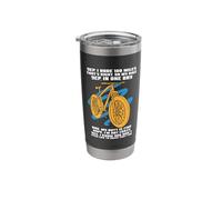 Cycle Sport Yep I Rode 100 Miles Funny Sarcasm Cita Ciclista Vaso térmico de acero inoxidable de doble pared