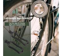 Cycle Torch Rubber Brackets - Bike Headlight Strap Set | Flexible Strong Mounting Bands for Handlebar Lights, Secure Attachment for Cycling, Touring, Commuting, Night Riding, , Road, and Adventure