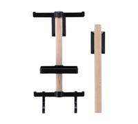 CyclePro Wall Rack - Soporte para casco de bicicleta, almacenamiento multifunción, organizador de equipo de conducción | Gafas Zapatos Velocímetro Garaje Vida interior Apartamento Pared Cobert
