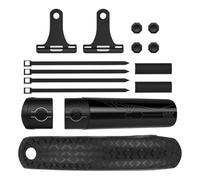 Cycles Fenders Set Adjustable Rain Guard, 14.57x3.94x3.15 pulgadas, Full Cover Thicken Widen Fat Tire Mudguards, Cycling Replacement Part for Mountain and Road Bikes