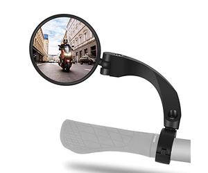 CYCLESPEED Espejo de Bicicleta para Manillar 18-26 mm, HD, Giratorio 360°, Seguro Retrovisor Universal Izquierda-Derecha, Reflector para Bicicleta Eléctrica
