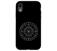 cyclic Pattern of Energy Flow numerological Fibonacci Circle Carcasa para iPhone XR