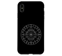 cyclic Pattern of Energy Flow numerological Fibonacci Circle Carcasa para iPhone XS MAX