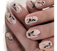 Cyclical Persistst Hoofs - Aguja brillante con temática falsa no sensible, fácil aplicación para uso diario, fiesta, boda, casos, flexible, plan de aguja falsa para otoño