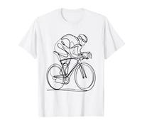 Cycling Art Bicycle Riding Lover Cyclist Camiseta